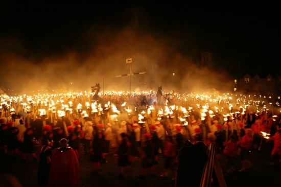 . .      Up Helly Aa