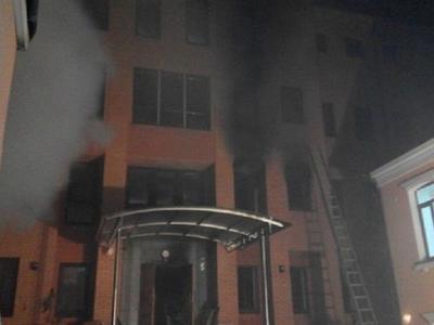 В Киеве сожгли офис коммунистов