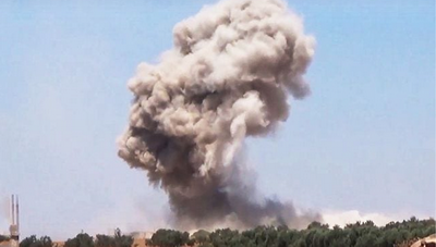 Соцсети показали кадры мощного взрыва на полигоне в Торезе. ВИДЕО 