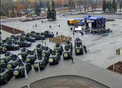 В Краматорск прибыли 34 новых бронемашины для ВСУ