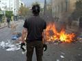Беспорядки в Афинах (ФОТО)