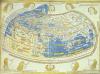 Карта Мира, составленная Птолемеем 