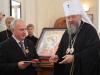 Анатолий Близнюк, получив орден из рук митрополита Илариона: «Этот храм мы построили для людей!»