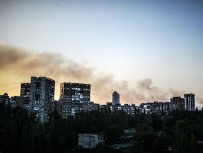 Центр Донецка содрогнулся от серии частых и мощных взрывов - соцсети