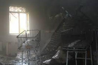 П’ятниця 13-го: в Донецьку загорівся пологовий будинок 