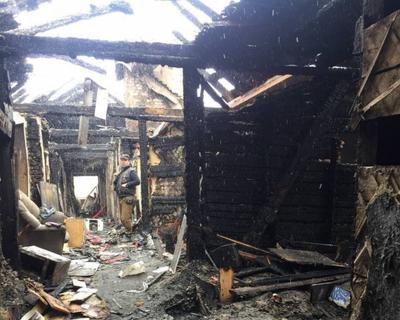 В многоэтажке Донецка сгорело 7 квартир