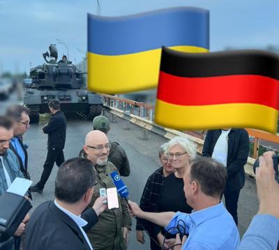 Глава Минобороны Германии неожиданно посетила Одессу