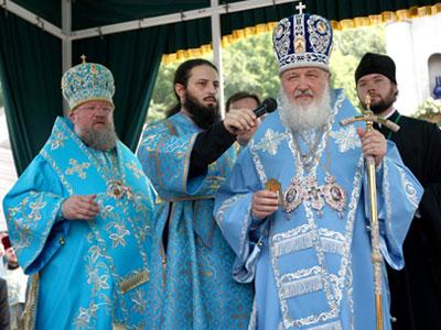 Патриарх Кирилл благословил шахтеров и назвал Донбасс своей главной опорой