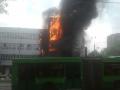 Пожар в Донецке: горит "Рембыттехника" (ВИДЕО)